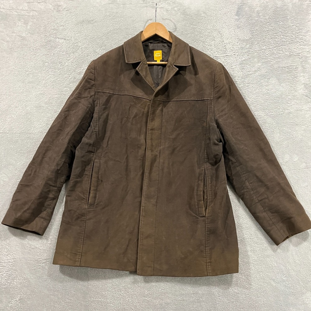 Vintage Cecil Gee Jacket Mens Large Faux Suede Blazer‎ Southwestern Coat 90s